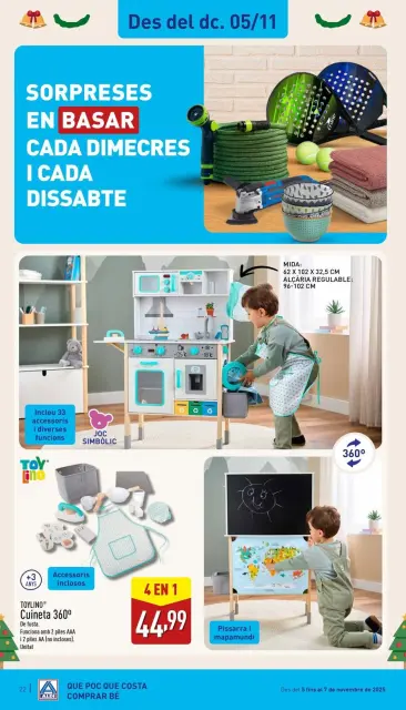Offres ALDI Espagne de 5 à 9 novembre 2025 Brochure d'offre OBRIM - Page 22
