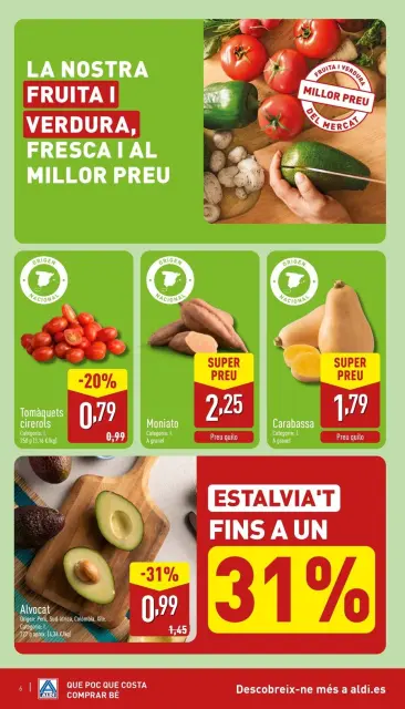 Offres ALDI Espagne de 5 à 9 novembre 2025 Brochure d'offre OBRIM - Page 6