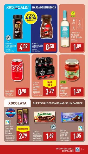 Offres ALDI Espagne de 5 à 9 novembre 2025 Brochure d'offre OBRIM - Page 17