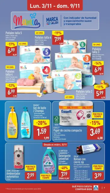 ALDI Spain Offers from 3 to 9 November 2025 Buy Well Offers Brochure - Page 7