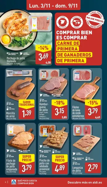 ALDI Spain Offers from 3 to 9 November 2025 Buy Well Offers Brochure - Page 4