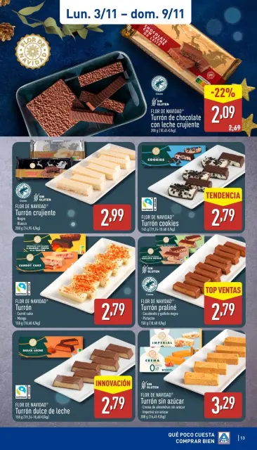 ALDI Spain Offers from 3 to 9 November 2025 Buy Well Offers Brochure - Page 13