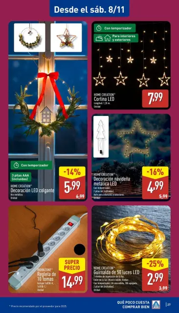ALDI Spain Offers from 3 to 9 November 2025 Buy Well Offers Brochure - Page 27