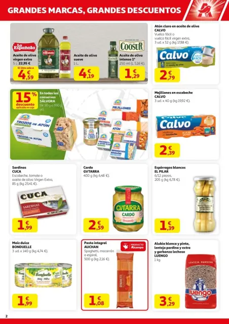 Ofertas de Alcampo España de 23 octubre a 5 noviembre 2025 Grans Marques Grans Descomptes - Página 2