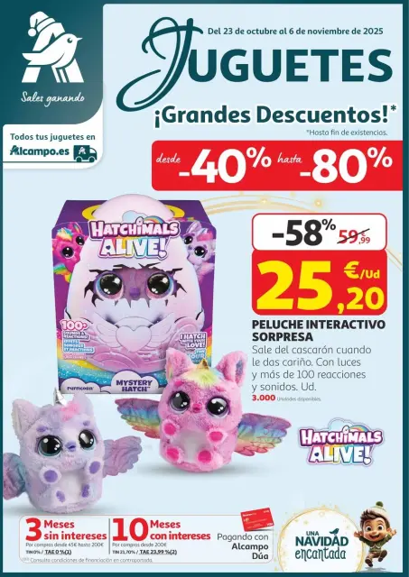 Ofertas de Alcampo España de 23 octubre a 6 noviembre 2025 ¡Grandes Descuentos! - Página 1