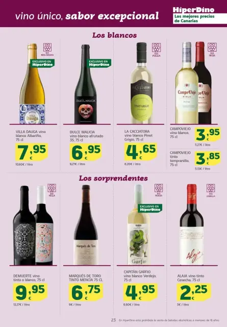 Ofertas de HiperDino España de 23 octubre a 6 noviembre 2025 Ofertas Que Vuelan - Página 23