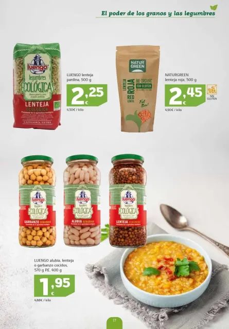 Ofertas de HiperDino España de 23 octubre a 24 noviembre 2025 Ofertas en productos ecológicos - Página 17