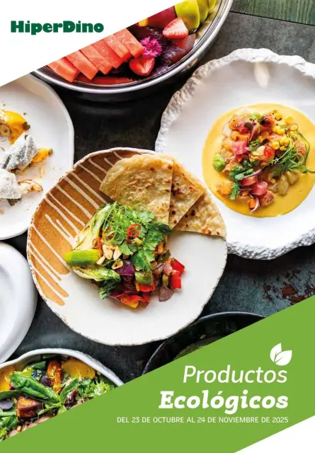 Ofertas de HiperDino España de 23 octubre a 24 noviembre 2025 Ofertas en productos ecológicos - Página 1