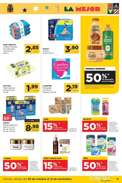 Ofertas de ‎Alimerka Supermercados‎ España de 30 octubre a 12 noviembre 2025 Nuevas ofertas - Página 39