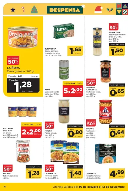 Ofertas de ‎Alimerka Supermercados‎ España de 30 octubre a 12 noviembre 2025 Nuevas ofertas - Página 20