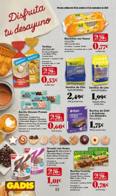 Ofertas de GADIS supermercado España de 30 octubre a 5 noviembre 2025 Nuevos precios - Página 20