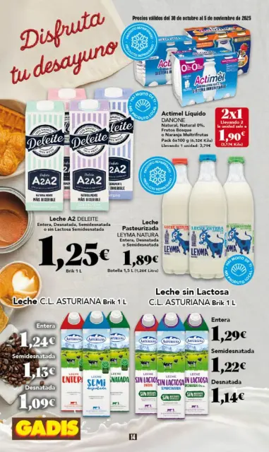 Ofertas de GADIS supermercado España de 30 octubre a 5 noviembre 2025 Nuevos precios - Página 14