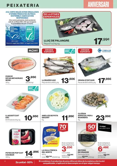 Ofertas de Hipercor España de 23 octubre a 5 noviembre 2025 ofertas Què Necessites Avui? - Página 4