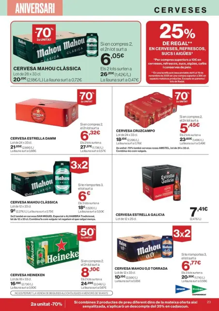 Ofertas de Hipercor España de 23 octubre a 5 noviembre 2025 ofertas Què Necessites Avui? - Página 33