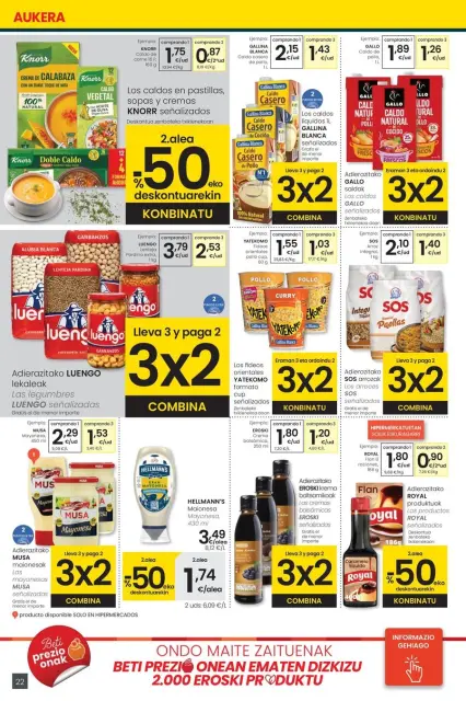 Ofertas de Eroski España de 30 octubre a 11 noviembre 2025 OFERTA 3x2 - Página 30