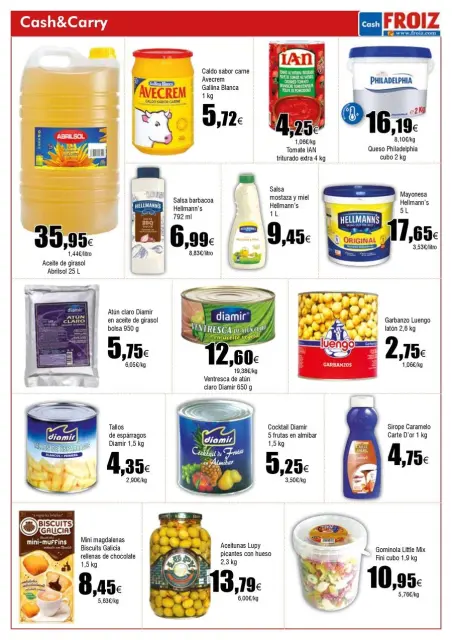 Ofertas de Froiz España de 23 octubre a 11 noviembre 2025 Folleto de ofertas Venta A Profesionales - Página 12