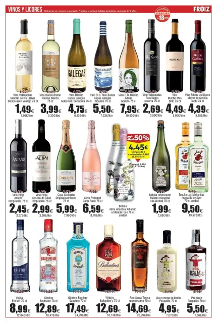 Ofertas de Froiz España de 22 octubre a 11 noviembre 2025 Folleto de ofertas Calidad... ¡Al Mejor Precio! - Página 17