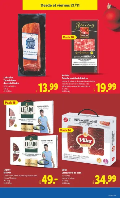 Ofertas de Lidl España de 17 a 23 noviembre 2025 ofertas semanales - Página 41
