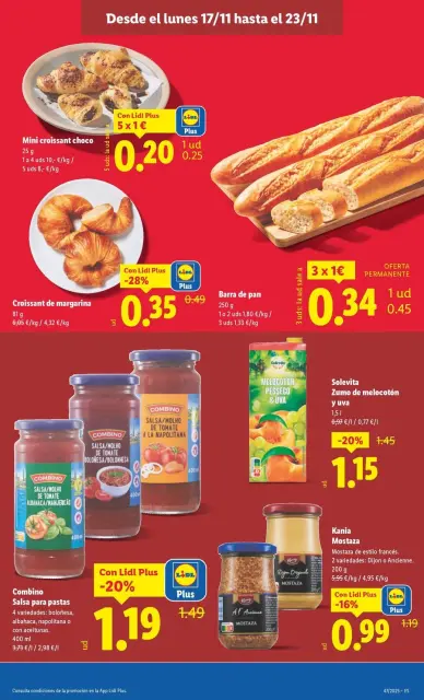 Ofertas de Lidl España de 17 a 23 noviembre 2025 ofertas semanales - Página 15