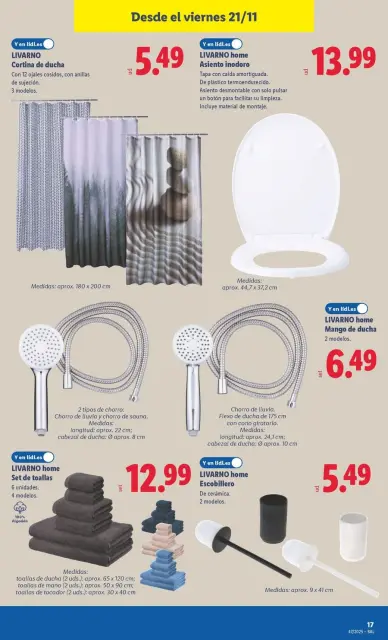 Ofertas de Lidl España de 17 a 23 noviembre 2025 Ofertas de bazar - Página 31