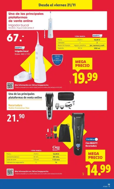 Ofertas de Lidl España de 17 a 23 noviembre 2025 Ofertas de bazar - Página 29