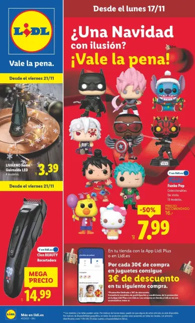 Ofertas de Lidl España de 17 a 23 noviembre 2025 Ofertas de bazar - Página 1