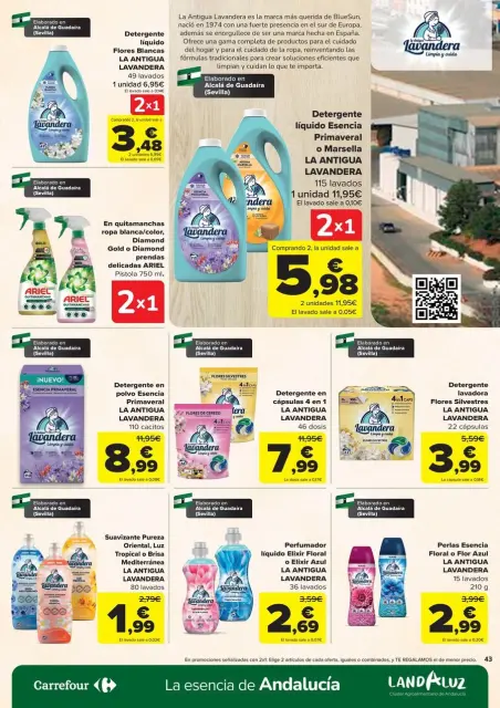 Ofertas de Carrefour España de 10 a 23 noviembre 2025 Ofertas en artículos alimenticios locales, dulces, bebidas - Página 43