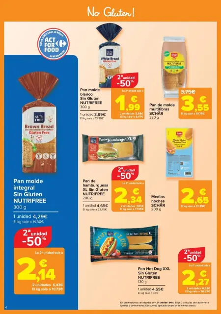 Ofertas de Carrefour España de 12 a 24 noviembre 2025 Ofertas sin gluten - Página 4