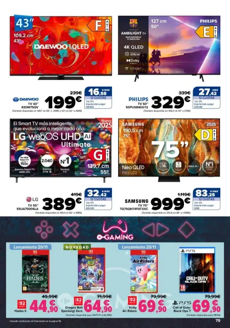 Ofertas de Carrefour España de 14 a 24 noviembre 2025 Ofertas Acumula Club - Página 75