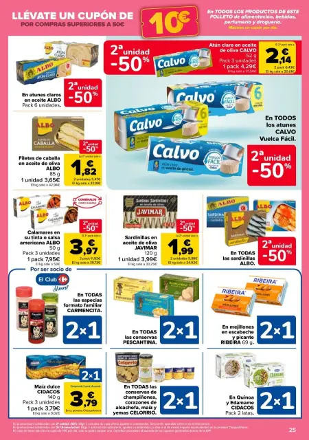 Ofertas de Carrefour España de 14 a 24 noviembre 2025 Ofertas Acumula Club - Página 25