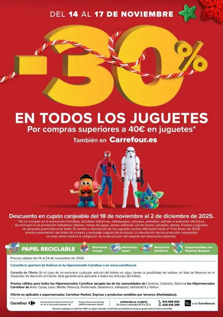 Ofertas de Carrefour España de 14 a 24 noviembre 2025 Ofertas Acumula Club - Página 80