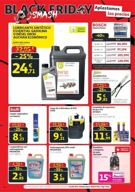 Ofertas de Alcampo España de 6 a 19 noviembre 2025 Ofertas Black Friday Smash - Página 10
