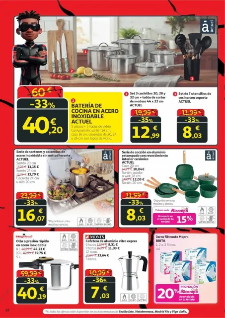 Ofertas de Alcampo España de 6 a 19 noviembre 2025 Ofertas Black Friday Smash - Página 12