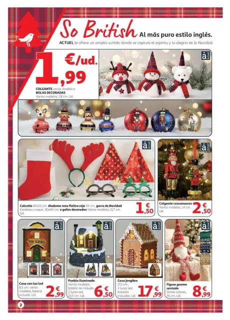 Ofertas de Alcampo España de 6 noviembre a 10 diciembre 2025 Ofertas de decoración de Navidad - Página 2