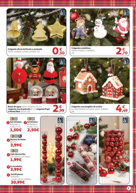 Ofertas de Alcampo España de 6 noviembre a 10 diciembre 2025 Ofertas de decoración de Navidad - Página 3
