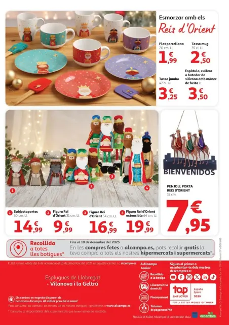 Ofertas de Alcampo España de 6 noviembre a 10 diciembre 2025 Ofertas de decoración de Navidad - Página 16