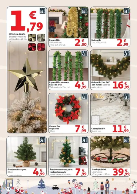 Ofertas de Alcampo España de 6 noviembre a 10 diciembre 2025 Ofertas de decoración de Navidad - Página 12