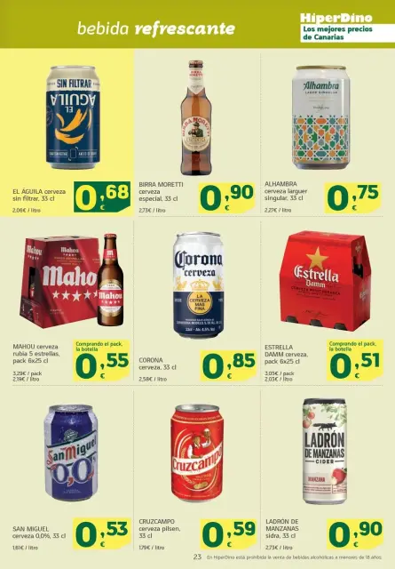 Ofertas de HiperDino España de 11 a 24 noviembre 2025 Ofertas Que Vuelan - Página 23