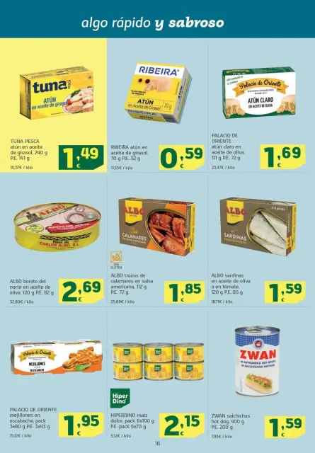 Ofertas de HiperDino España de 11 a 24 noviembre 2025 Ofertas Que Vuelan - Página 16