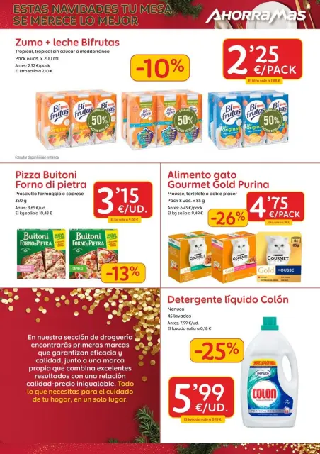 Ofertas de Ahorramas España de 13 a 19 noviembre 2025 Folleto de ofertas Navidad - Página 15