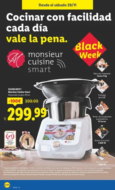 Ofertas de Lidl España de 24 a 30 noviembre 2025 ofertas de herramientas de hardware - Página 32