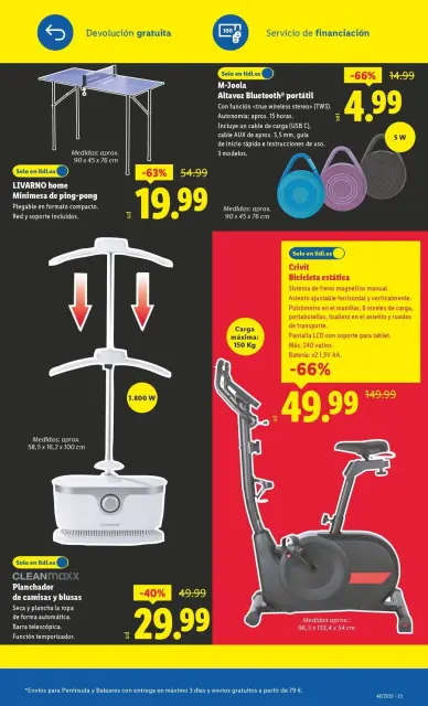 Ofertas de Lidl España de 24 a 30 noviembre 2025 ofertas de herramientas de hardware - Página 15