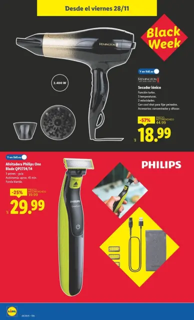 Ofertas de Lidl España de 24 a 30 noviembre 2025 ofertas de herramientas de hardware - Página 22