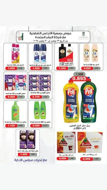 Ofertas de cooperativa Al Andalos Kuwait de 23 a 30 noviembre 2025 ofertas de noviembre - Página 10