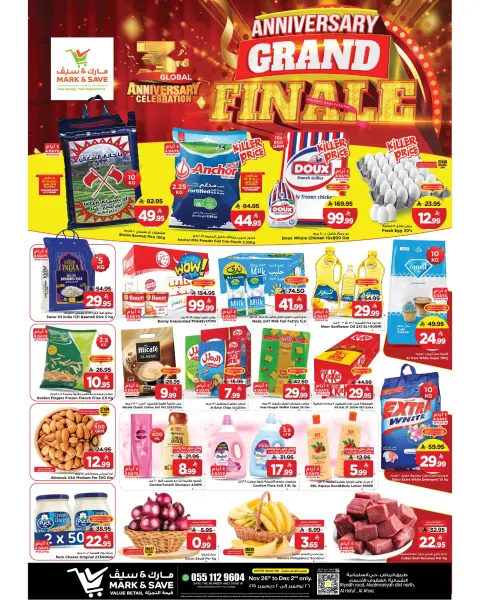 Ofertas de Mark & Save  Al Hassa  de 26 noviembre a 2 diciembre Ofertas de aniversario - Página 1