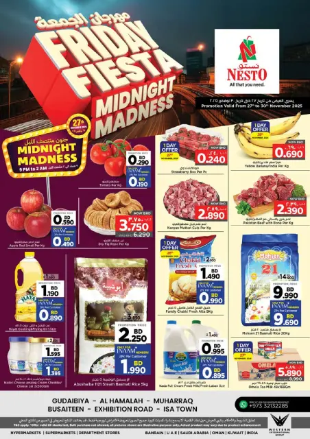 Offres Nesto Bahrein de 27 à 30 novembre 2025 Offres du festival du vendredi - Page 1