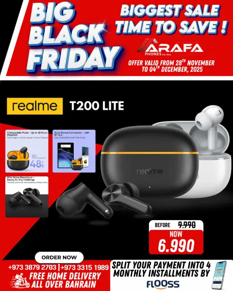 Arafa phones Bahrain Offers from 28 November to 4 December 2025 BLACK FRIDAY DEALS - Page 44
