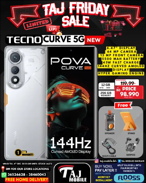 Ofertas de Taj Móviles Bahréin de 28 a 30 noviembre 2025 ofertas del viernes - Página 15