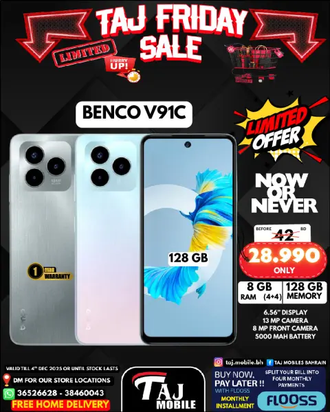 Ofertas de Taj Móviles Bahréin de 28 a 30 noviembre 2025 ofertas del viernes - Página 7