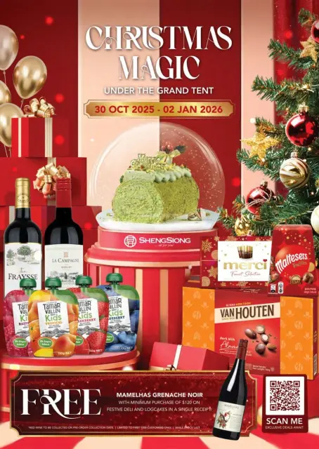 Sheng Siong Singapore Offers from 30 November to 2 January 2026 Christmas Offers - Page 1
